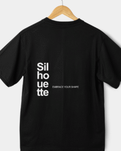 Black and White Minimalist T-Shirt Mockup Instagram Post