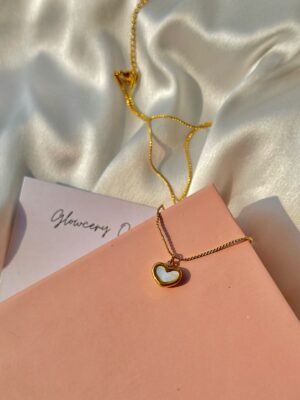 Jasmine Gold; two sided necklace