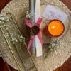 Handwritten Letter in Glass Keepsake Box – Wax Sealed