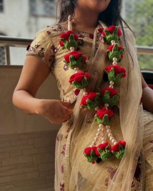 Rose Crochet Warmalas (set of 2)