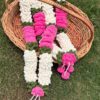 Richly Bloom Pink Crochet Warmalas (set of 2)
