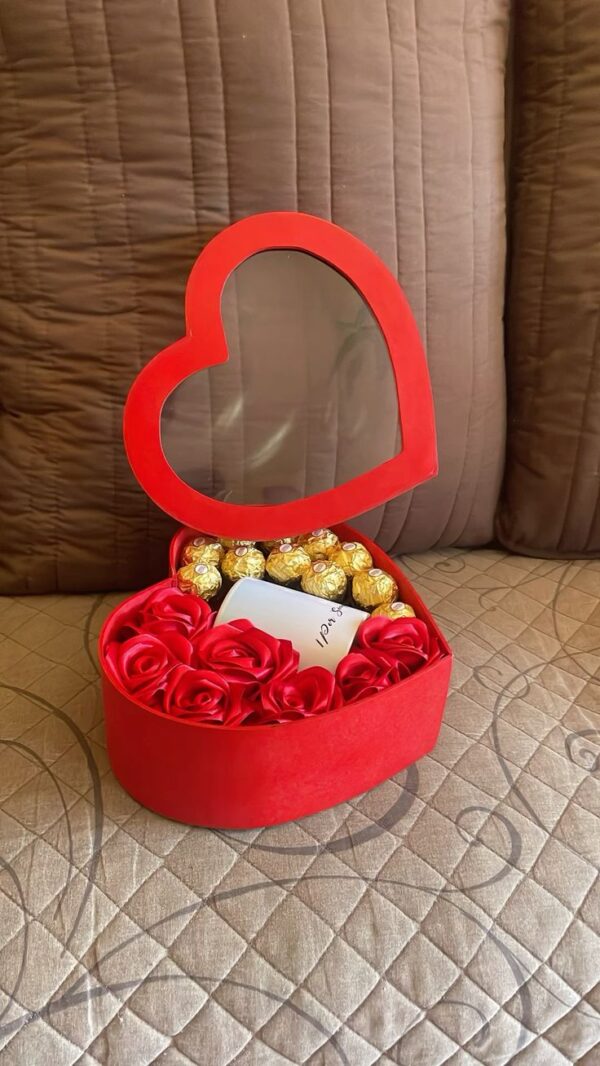 Just for you box - Heart shaped