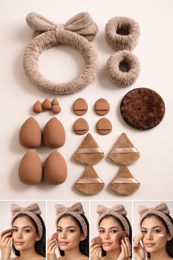 20 pc Makeup Essential Kit with organiser