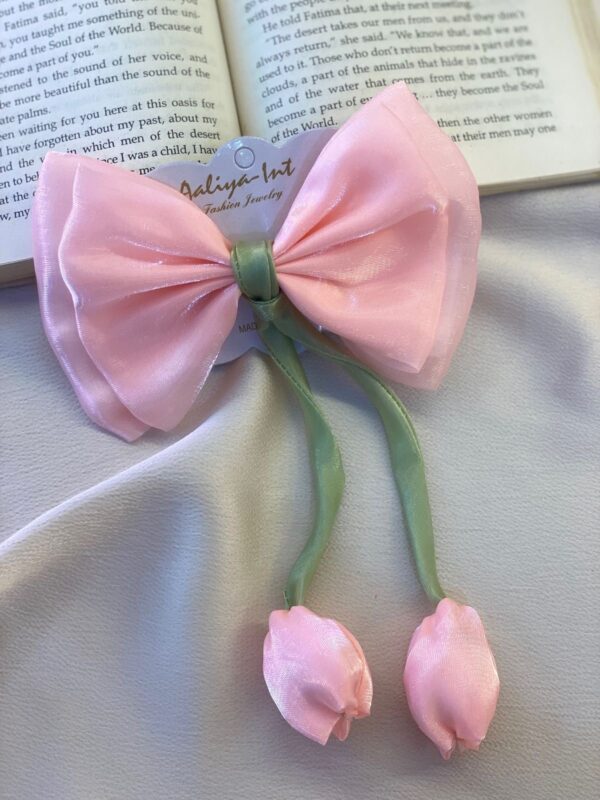 Tulip Bow Clip
