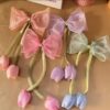 Tulip Bow Clip