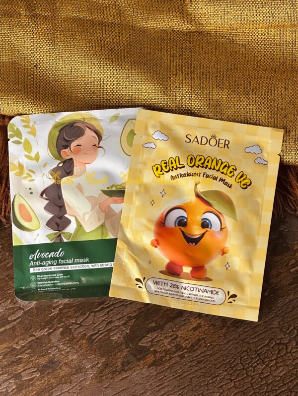 Fruit Facial mask (set of 4)