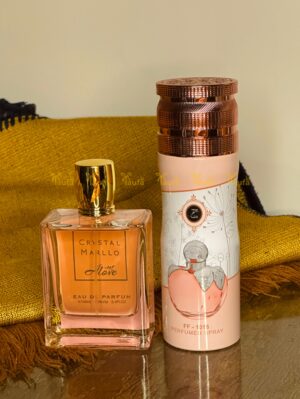 Crystal Marllo Women Perfume & Body Spray Set