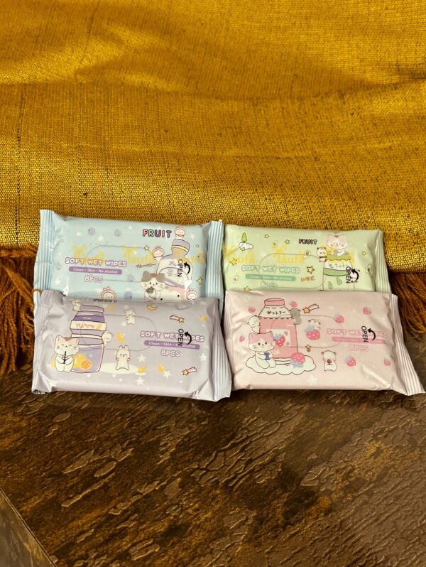 Facial wet wipes (set of 4)
