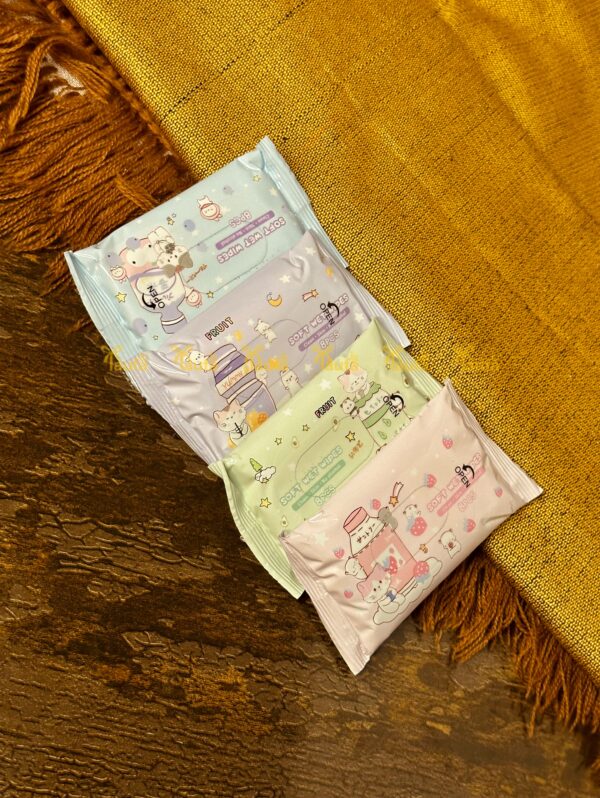 Facial wet wipes (set of 4)